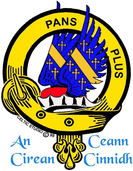 Marr Clan Crest Scottish Pendant CLP02