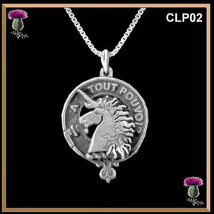 Oliphant Clan Crest Scottish Pendant CLP02