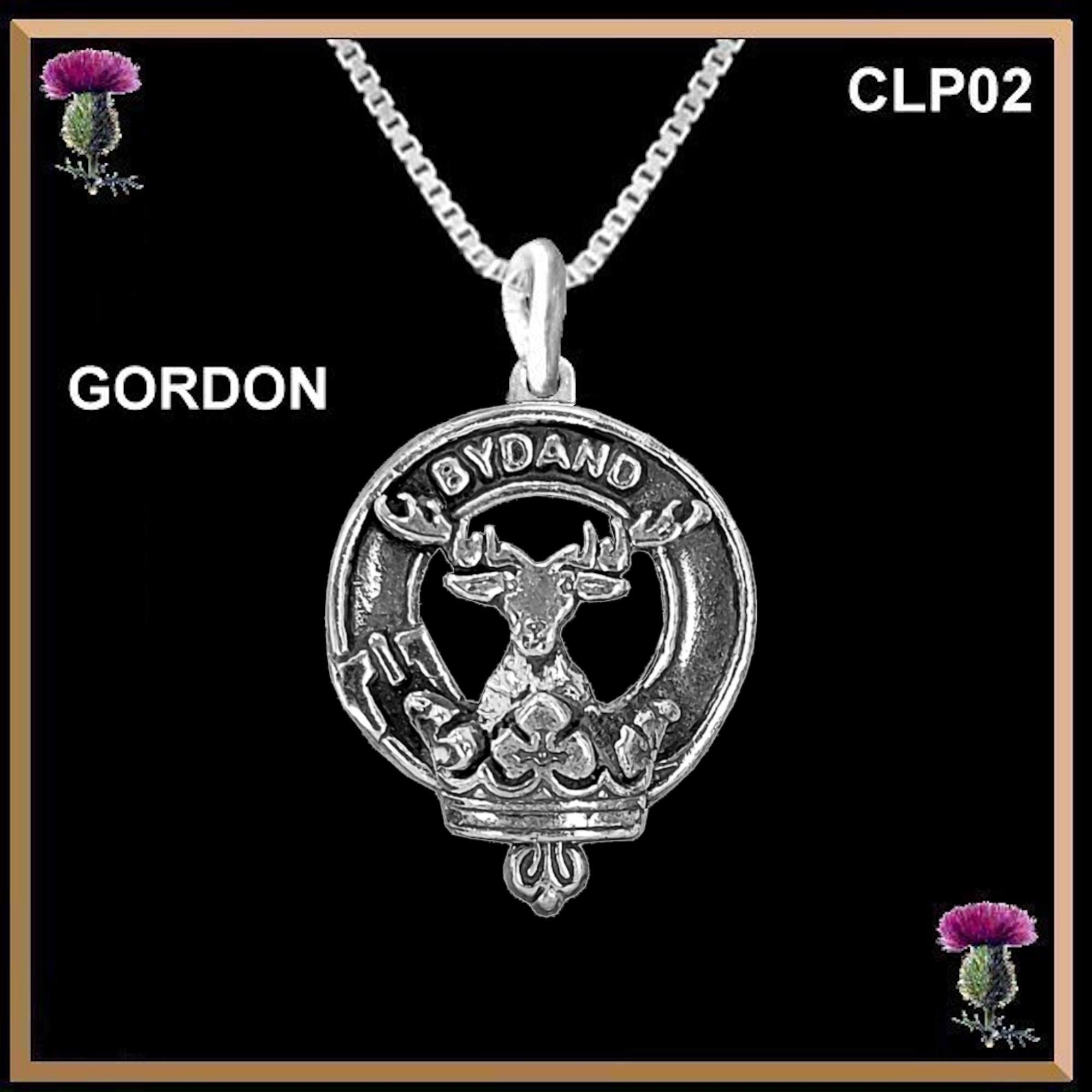 Gordon Clan Crest Scottish Pendant CLP02