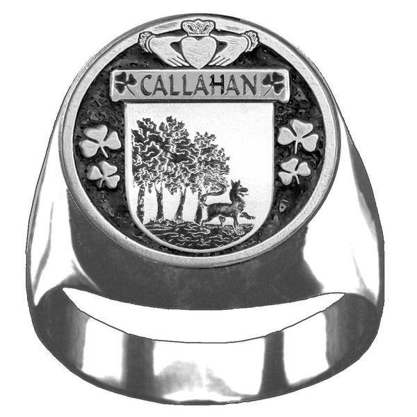 Callahan Irish Coat of Arms Gents Ring IC100