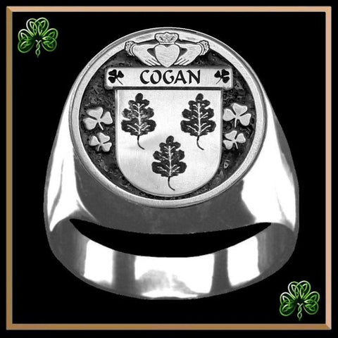 Cogan Irish Coat of Arms Gents Ring IC100