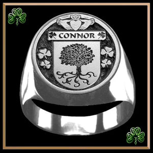 Connor Don Irish Coat of Arms Gents Ring IC100