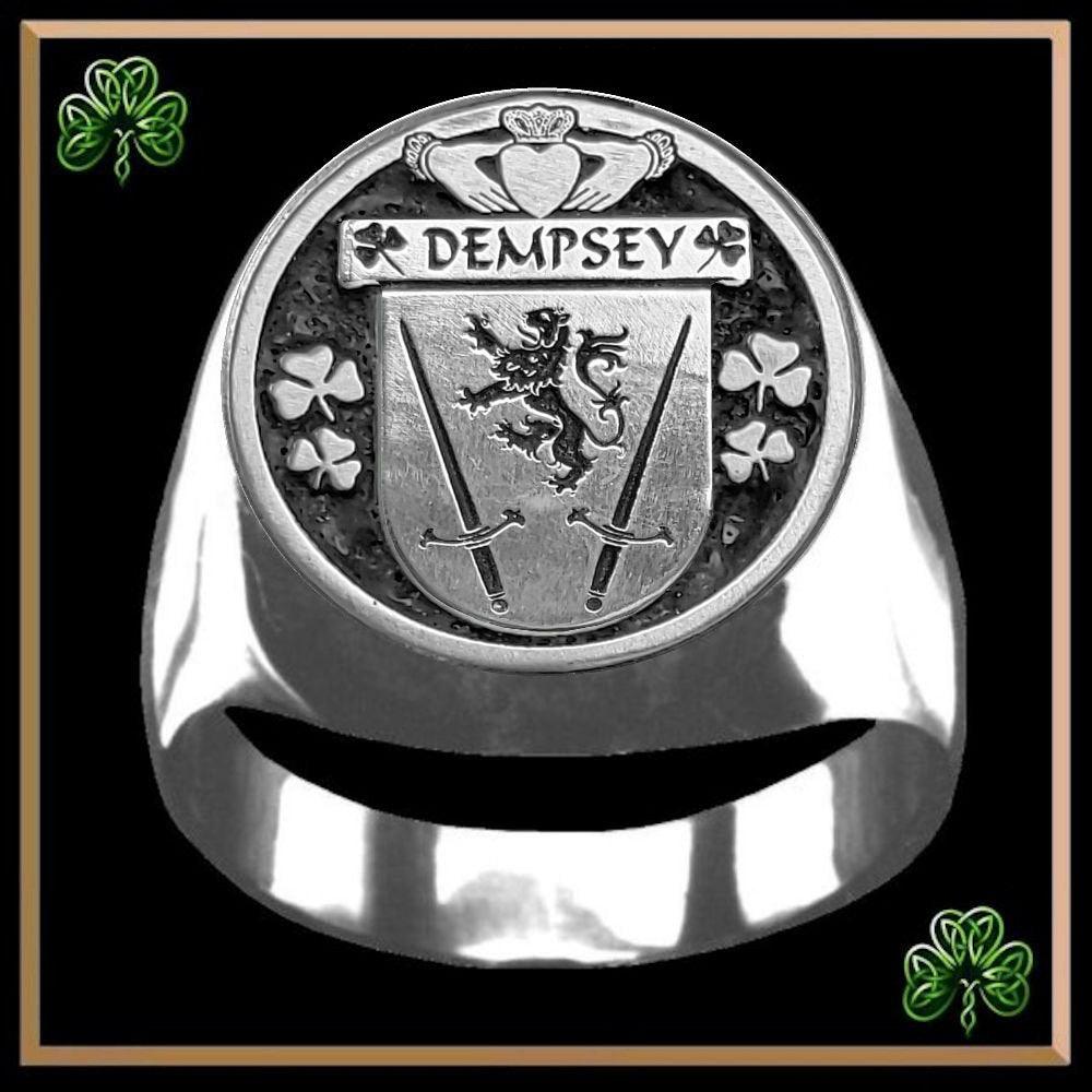 Dempsey Irish Coat shops of Arms Interlace Kilt Buckle