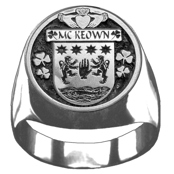 McKeown Irish Coat of Arms Gents Ring IC100