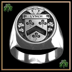 Lynch Irish Coat of Arms Gents Ring IC100