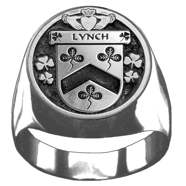 Lynch Irish Coat of Arms Gents Ring IC100
