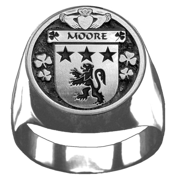 Moore Irish Coat of Arms Gents Ring IC100