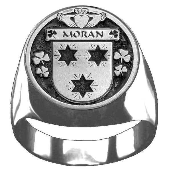 Moran Irish Coat of Arms Gents Ring IC100