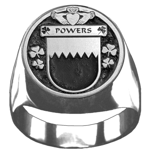Powers Irish Coat of Arms Gents Ring IC100