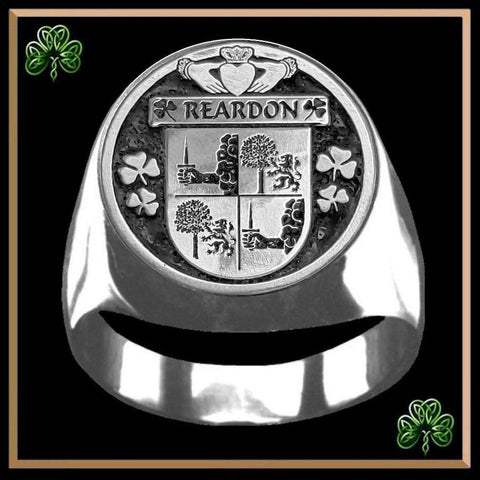 Reardon Irish Coat of Arms Gents Ring IC100