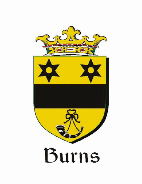 Burns  Irish Coat of Arms Sporran, Genuine Leather