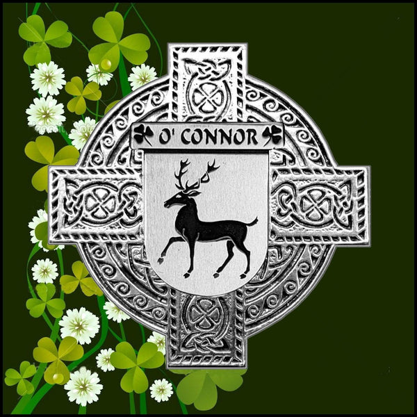 O'Connor Irish Coat of Arms Sporran, Genuine Leather