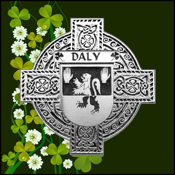 Daly Irish Coat of Arms Sporran, Genuine Leather