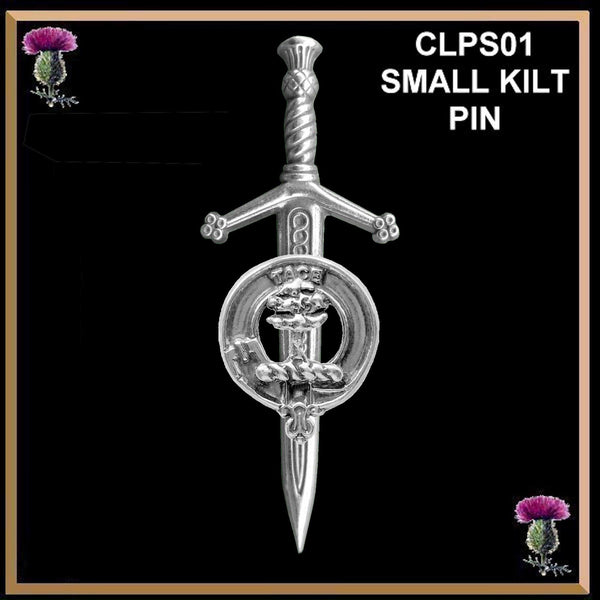 Abercrombie Scottish Small Clan Kilt Pin ~ CKP01