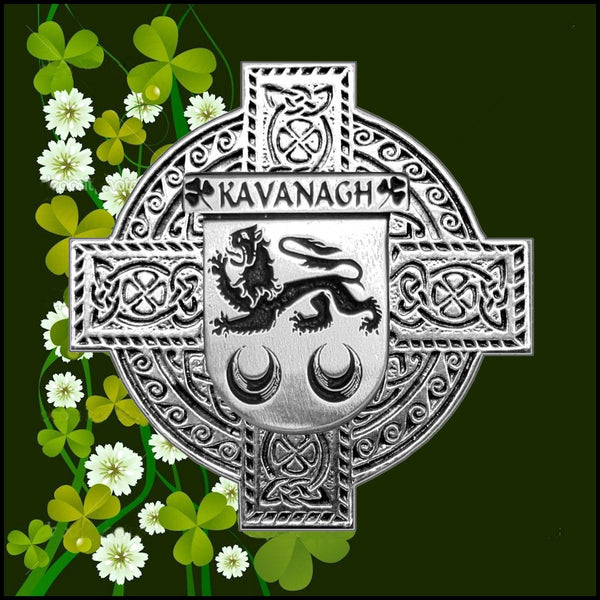 Kavanagh Irish Coat of Arms Sporran, Genuine Leather