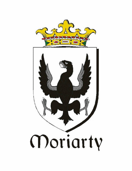 Moriarty Irish Coat of Arms Sporran, Genuine Leather