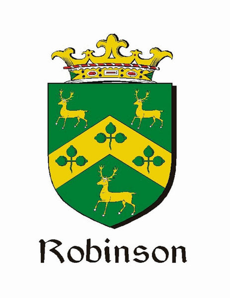 Robinson Irish Coat of Arms Sporran, Genuine Leather