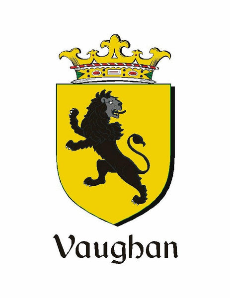 Vaughan Irish Coat of Arms Sporran, Genuine Leather