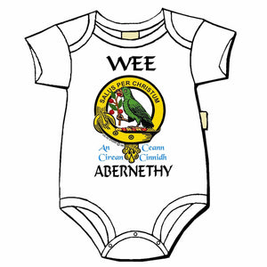 Abernethy Scottish Clan Crest Baby Jumper