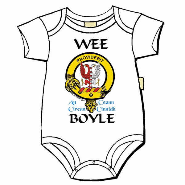 Boyle Scottish Clan Crest Baby Jumper