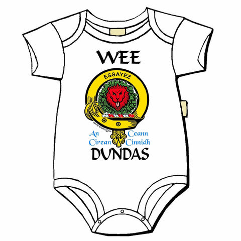 Dundas Scottish Clan Crest Baby Jumper