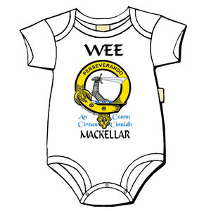 MacKellar Scottish Clan Crest Baby Jumper