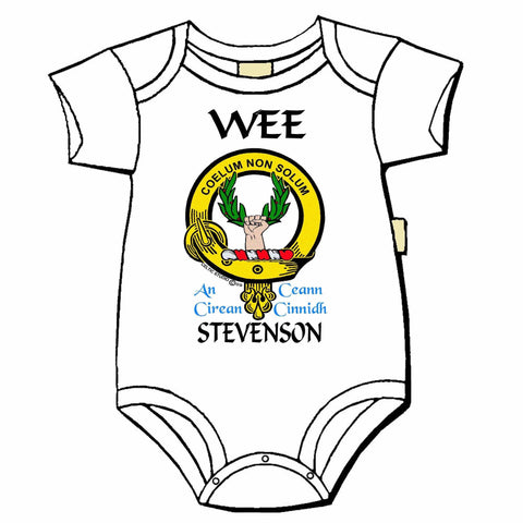 Stevenson Scottish Clan Crest Baby Jumper