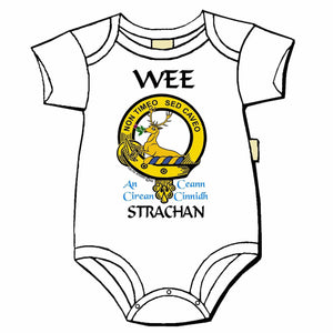 Strachan Scottish Clan Crest Baby Jumper