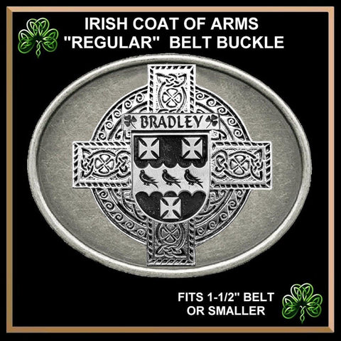 Bradley Irish Coat of Arms Regular Buckle