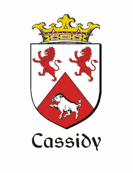 Cassidy Irish Coat of Arms Regular Buckle