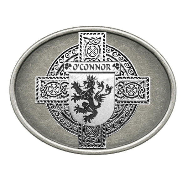 O'Connor Kerry Irish Coat of Arms Regular Buckle