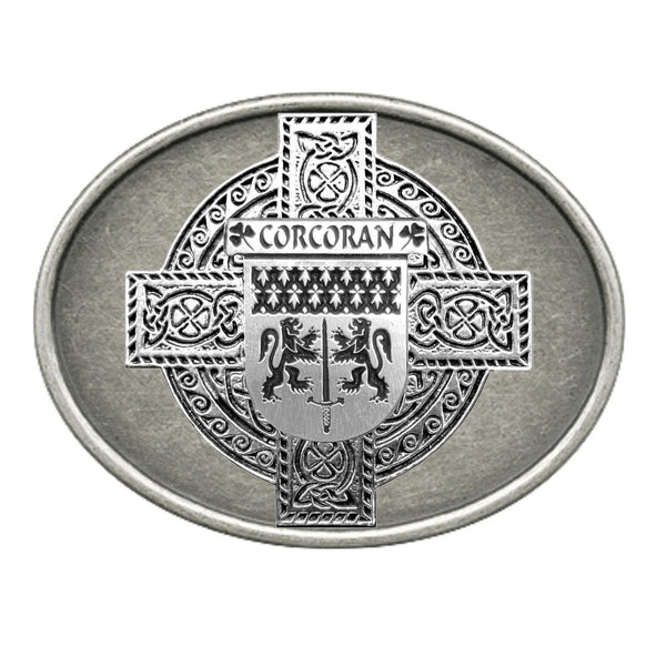 Corcoran Irish Coat of Arms Regular Buckle
