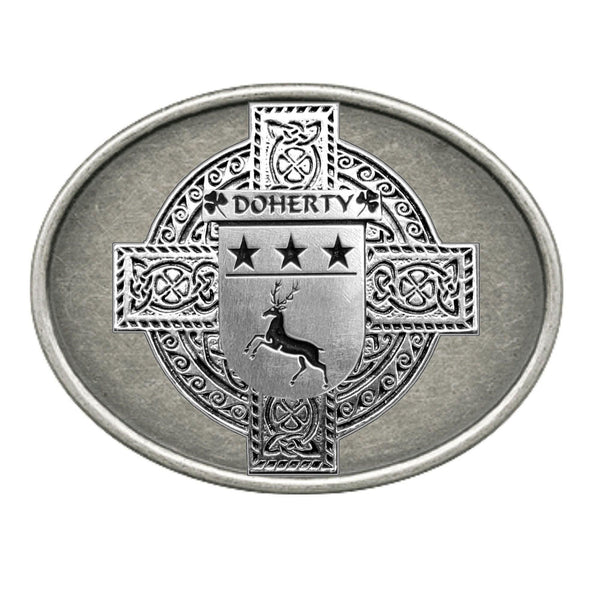 Doherty Irish Coat of Arms Regular Buckle