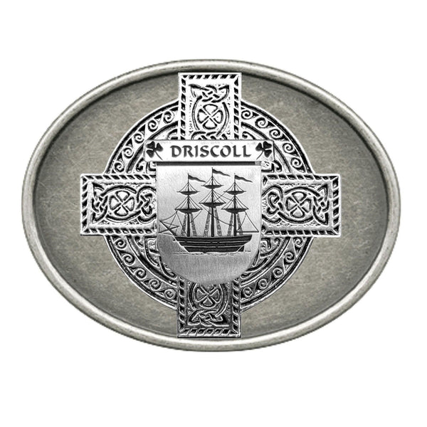 Driscoll Irish Coat of Arms Regular Buckle