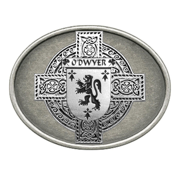 O'Dwyer Irish Coat of Arms Regular Buckle