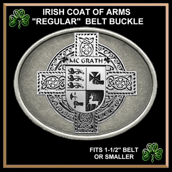 McGrath Irish Coat of Arms Regular Buckle