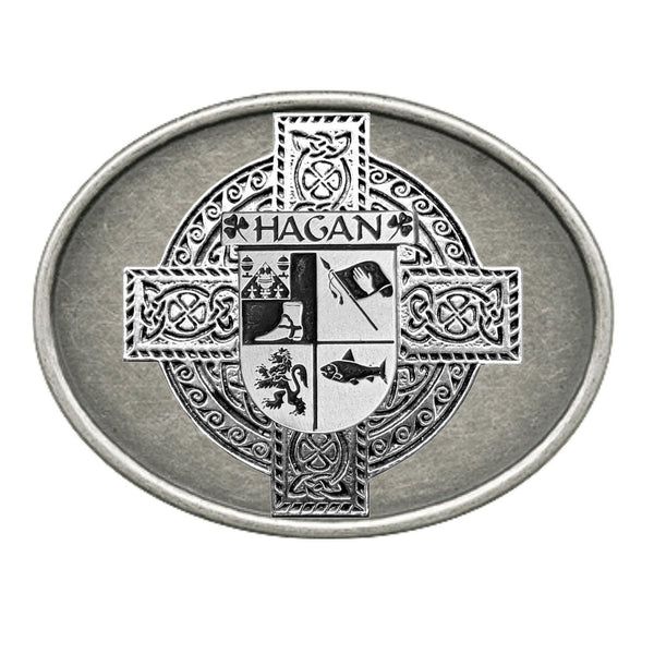 Hagan Irish Coat of Arms Regular Buckle