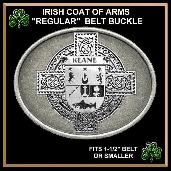Keane Irish Coat of Arms Regular Buckle
