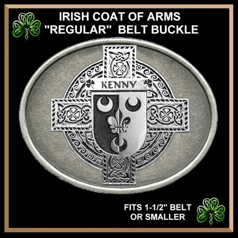 Kenny Irish Coat of Arms Regular Buckle