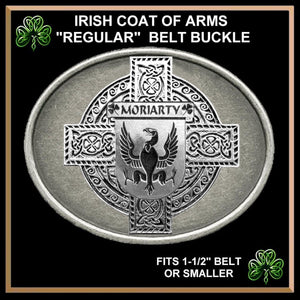Moriarty Irish Coat of Arms Regular Buckle