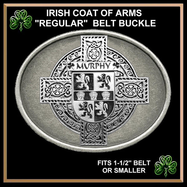 Murphy Irish Coat of Arms Regular Buckle