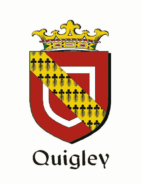 Quigley Irish Coat of Arms Regular Buckle