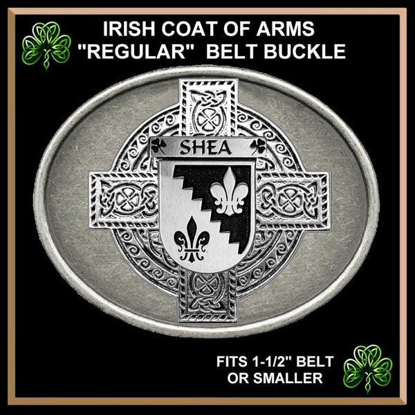 Shea Irish Coat of Arms Regular Buckle