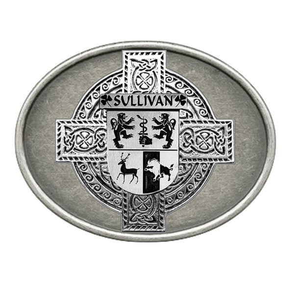 Sullivan Irish Coat of Arms Regular Buckle