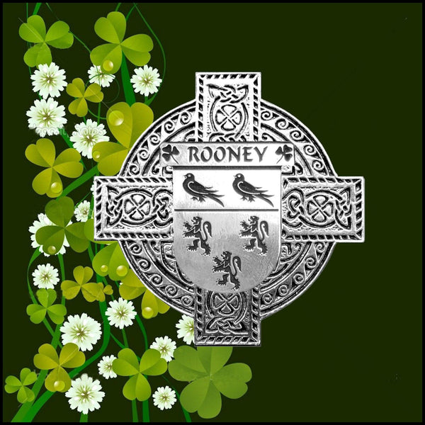Rooney Coat of Arms Badge Beer Mug Glass Tankard