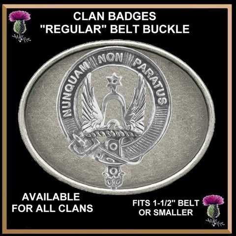 Johnston Clan Crest Regular Buckle