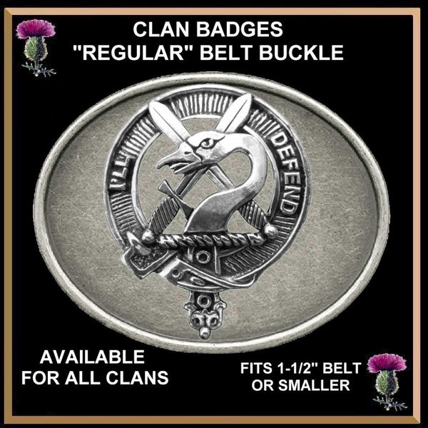 Lennox Clan Crest Regular Buckle