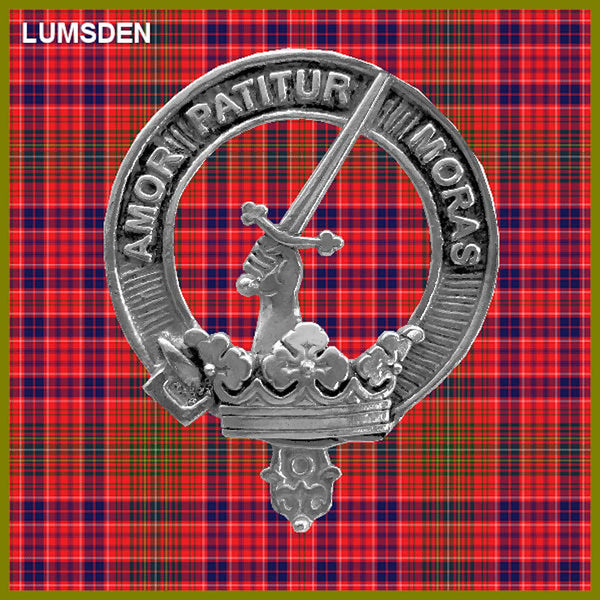 Lumsden Clan Crest Regular Buckle
