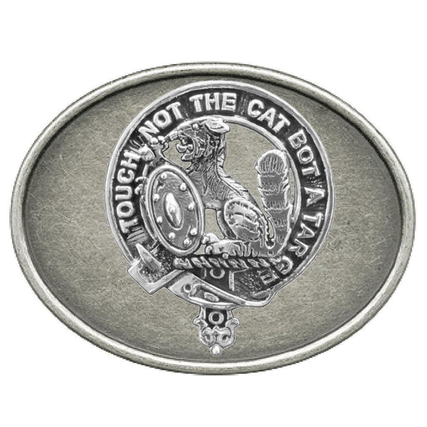 MacBain Clan Crest Regular Buckle