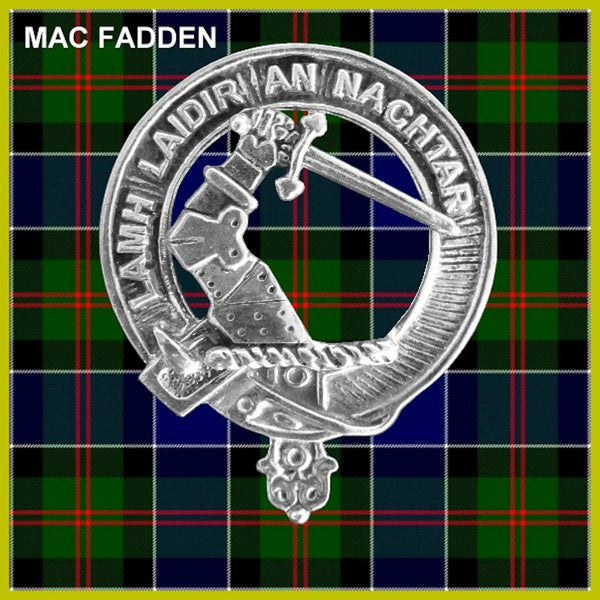 MacFadden Clan Crest Regular Buckle